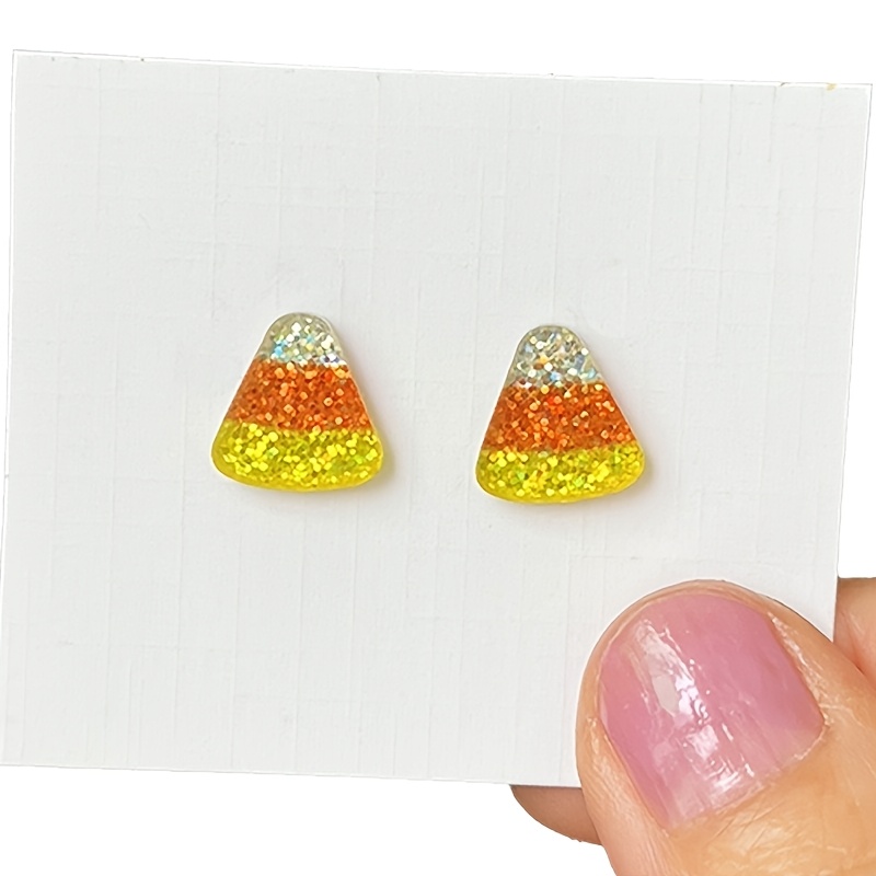 Halloween Mini Sparkly Stud Earrings Set